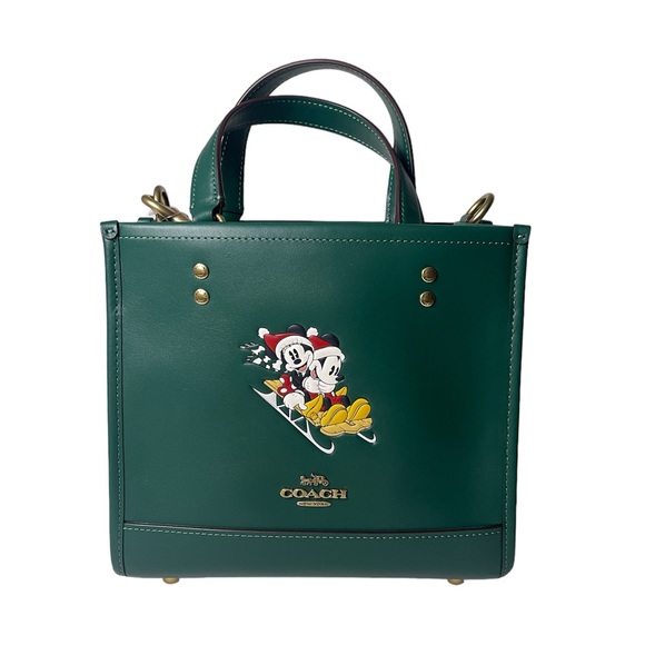 Disney x Coach Dempsey Tote 22 With sled Motif cm844 $516 - Picture 3 of 12